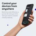 Craftmade 3 Speed Universal Smart WiFi Fan Control - Voice Activation Compatible with Alexa, Google Assistant, Samsung Things, and iOS or Android App, White