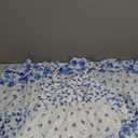 Speechless Girls' Sleeveless Chiffon Maxi Tiered Dress with Sunglasses (10, Ivory/Blue)