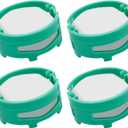 for Shark 1541FC3000 AZ3002 Stratos Upright Vacuum Replacement Cartridges AZ3000 HZ3000 HZ3002 ZD550, Pro Cordless IZ862H IZ562H Replacement Stick, Teal