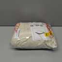 Royale Linens 100% Organic Cotton Fitted Sheet - Percale Weave - Super Soft Deep Pocket Bottom Sheets - Cream Elastic Sheet Queen Size - Queen Fitted Sheets Only - (60"x80"+15", Cream)