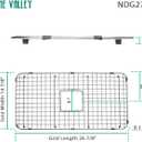 Serene Valley Sink Bottom Grid 26-7/8" x 14-7/8", Centered Drain with Corner Radius 1-1/2", Kitchen Sink Protector NDG2715C, Medium