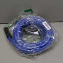 Heavy Duty Garden Hose 25 ft, Non-Expanding Flexible Water Hose, Kink Resistant Lightweight Hybrid Hose, Leakproof Hose Male to Female Fittings