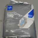 Medline ContourPlus Bladder Control Pads, Maximum Absorbency, 6.5 x 13.5 Inches, Bag of 28