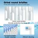 Replacement Heads Compatible with Oral B iO 3 4 5 6 7 8 9 10 Series Electric Toothbrush,Toothbrush Heads Compatible with Braun Oral B iO Replacement Heads with Medium Bristles