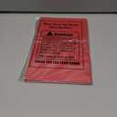 2 x Ogeby Funny Dog Christmas Card with Envelopes, Rude Christmas Gifts for Dog Lover, Humor Christmas Gift ideas for Husband, Dog Xmas Cards Gifts for Dad Mom Brother Sister Friends (blue)