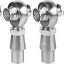 3/4 Heim Joint Rod End Kit,.750" Chromoly Heim Joints Panhard Rod End Kit for Steering,Suspension, Traction Bars, Right&Left Hand Thread with Spacer,Tube Adapters & Jam Nuts - 2Set