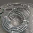 Flexzilla Colors Garden Hose 5/8 in. x 50 ft., Lightweight All-Weather Water Hose, Durable and Flexible, Leak-Free Connections, Slate Gray