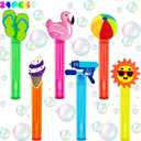 Pool Party Favors,24Pcs Summer Bubble Wands for Kids,Beach Bubble Wand for Pool Birthday Party Supplies,Classroom Prizes Pinata Goodie Bag Stuffers Gift