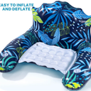 Livhil Pool Floats for Adults- XL Inflatable Pool Float, Pool Chair Lounge Float