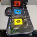 Dance Mat Toys for Kids: LED Light-Up 12-Button Dance Pad with Adjustable Volume, Built-in Music, 1-Player & 2-Player Mode, 8 Challenge Modes and 3 Speed Level, Xmas Gifts for Kids Age 3-12