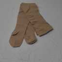 Compression Pantyhose Stockings for Women Men, 20-30 mmHg Medical Graduated Support Opaque Closed Toe Hose Tights (Medium, Beige)