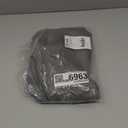 RYB HOME Short Blackout Curtains for Kitchen, Solid Half Window Treatment for Bedroom Energy Saving Privacy Shade for RV Camper Bathroom Basement, W42 x L30 inches, Grey, 2 Panel Set