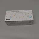 suddus Orange String Lights Outdoor with Remote, 33ft 100 LED Connectable Waterproof Halloween Lights Plug in, Dimmable Clear Wire Fairy Lights for Fall,Thanksgiving, Party, Garden, Porch, Dorm Decor