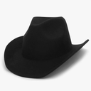 Wool Cowboy Cowgirl Hat for Men Women Classic Roll Up Brim Fedora Cowgirl Hat Western Cowboy Hat