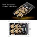 Waveshare PCIe to 2-CH M.2 HAT, Compatible with Raspberry Pi 5, Support M.2 NVMe Solid State Drive 2230 2242 2280, High-Speed Reading/Writing