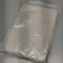 6 Pcs Large 11.8 x 15.7 Inches Money Bag Prop Canvas Drawstring Money Bag Dollar Sign Carrying Sack for Bank Robber Pirate Cowboy Cosplay Theme Halloween Party Favors(White)