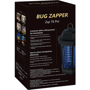 Electric Bug Zapper Fly Traps Mosquito Killer Bug Zapper Outdoor, Mosquito Zapper with LED Light