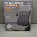 Back Massager, Rolling Up and Down Back Massager with Heat, Back Massage 4D Kneading for Pain Relief Deep Tissue, Ultrathin Shoulder Massager Mother's Day Gifts for Women Men Parents, Grey