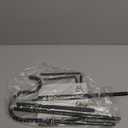 60" Shepherds Hooks for Outdoor, Heavy Duty Bird Feeder Pole for Hummingbird Feeder, Hanging Lantern, Shepherds Hook for Bird Feeders for Outside with 7 Prongs Base, Pack of 1 