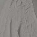 Women Wide Leg High Waist Wide Leg Pants Loose Fit Back Elastic Waist Pleated Front Trousers for Work Casual (Small Long, White)