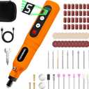 Mini Cordless Rotary Tool Kit with Digital Display - 5 Speed 18000RPM, 71-Piece Accessories Type-C Rechargeable Mini Rotary Tool for 3D Printing Crafts, DIY, Jewelry Making, Woodworking