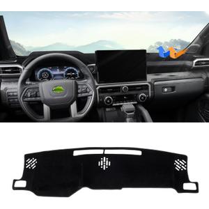 Autorder Dashboard Cover Mat for 2024 2025 2026 Toyota Tacoma Accessories Dash Cover Upgrade Velvet Dash Mat UV Rays Protector