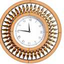 Wall Clock Large 20 Inches Silent Decorative Wall Clock Battery Operated Non Ticking Roman Numeral Acrylic Wall Clocks Decor Versatile for Living Room Bedroom Kitchen Ideal House-Warming Choice