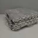 Interlocking Carpet Shaggy Soft EVA Foam Mats Fluffy Square Interlocking Carpet Tiles Protective Floor Tiles Exercise Play Mat for Children Kids Room Home Parlor Bedroom (Grey, 12 Pcs)