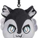 DUUGER MeeMeow Cat Plush Keychain Stuffed Animal Toy,Cute Decorative Plush Toy Accessory Fun Buddy For Kids Bag, Purse, Backpack, Handbag, 3 Pack
