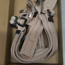 No Pull Dog Harness with Handle, Soft Mesh Padded Adjustable for Small Medium Large Dogs | Reflective Easy Walk Harness with Front Clip for Training, Running & Outdoor (Beige, S)