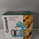 Cuisinart Stand Mixer, 12 Speed, 5.5 Quart Stainless Steel Bowl, Chef’s Whisk, Mixing Paddle, Dough Hook, Splash Guard w/ Pour Spout, Periwinkle Blue, SM-50TQNAS