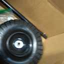 Heavy Duty Panel Dolly, All-Terrain Slab Dolly with 1000 LB Weight Capacity,10-inch Wheels (Black Solid Tire)-Patent Pending