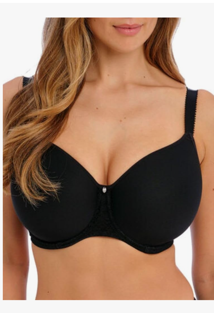 Fantasie Women's Envisage Underwire Spacer Molded T-Shirt Bra,36 G, Black
