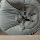 Momcozy 2-in-1 Electric Baby Swing, Dual-Arm Support System & Parent-Inspired Motions, Convertible to Toddler Seat up to 66 lbs, Adjustable Height, Lightweight, Khaki
