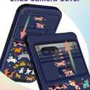 Buleens for Google Pixel 8A Case 6.1 Inch - with Ring Stand & Camera Cover Aesthetic Cute Designed for Women Girls Girly Cartoon Kawaii Dogs Unique for Pixel 8A Phone Case Compatible with Magsafe