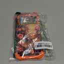 Hekodonk for iPhone 17 Pro Max Case Magnetic,[Compatible with MagSafe] Floral Three Layer Heavy Duty Drop Shockproof Full Protective Women Girls Case for Apple iPhone 17 Pro Max 6.9 inch,Orange