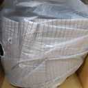 LOVE STORY 85% Reflective Aluminum Shade Cloth, 20' x 20' Silver Sun Tarp