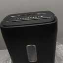 Amazon Basics 12-Sheet Cross-Cut Paper and Credit Card Shredder with Overheat Protection, Black (New Model)