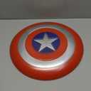 12 Inch Captain Round Shield,Superhero Shield Prop Role Play Toy,Halloween Cosplay Shields for Birthday Gift,Party Decoration