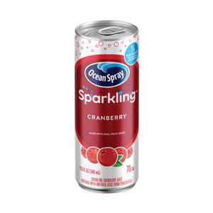 Ocean Spray Sparkling Cranberry Juice Drink, 11.5 Fl Oz Cans, 4 Count (Pack of 6), BBD: 06/15/26