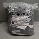 STARBEDIA Heated Blanket Electric Throw Blanket, Tufted Sherpa Heating Lap Blanket, Heated Throw Blanket with 6 Heating Levels and 4 Timer, Washable Electric Blanket ETL Certified, Grey, 50"x60"