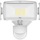 HGGH Motion Sensor Outdoor Lights – Flood Lights Outdoor Security Light, LED Floodlights IP65 Waterproof 6000K 38W 4200LM with 3 Adjustable Heads, Exterior Light for House, Backyard, Porch