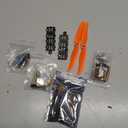 RC Airplane Motor, 2212 KV2200 Brushless Motor 40A XT60T SG90 Servo 6035 Propeller Accessory Kit for RC Aircraft RC Plane Quadcopter Fixed Wing Plane Helicopter Aircraft (Black)