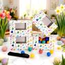 Easter Swing Shaking Balls Games, Novelty Twerk Easter Activities Set Includes 40 Balls and 4 Strap Shake Boxes, Easter Bunny Game for Adult Teens Family Party Carnival Yard Outdoor Indoor