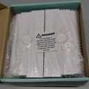 Outlet Cover BOX Baby Proofing (2 Pack) Patented Dual-Lock for Much Better Toddler Proofing, Easier Operation, Simple 3 Step Install with Included Screws. Provides Extra Space Inside for Plugs (White)