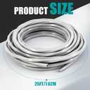 FairySandy 25' 4/0-4/0-4/0-2/0 SER Aluminum Service Entrance Cable 600V Aluminum 4/0 Wire for Mobile Homes & Home Services
