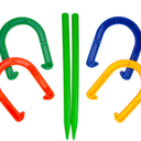Plastic Horseshoe Game