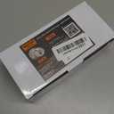 BESTTEN Keyed Entry Door Knob with Lock, Interior and Exterior Door Lock, Standard Ball, Satin Nickel