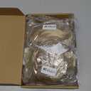 WILLBOND 4 Pcs Messy Hair Bun Hairpiece Tousled Updo for Women Hair Extensions Straight Short Ponytail Elastic Scrunchies Curly Accessories