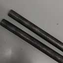 Gisafai 2 Pcs 3/4" Diameter Steel Round Rod Bar 12" Length Round Steel Rod A36 Mild Applied Gear Shaft DIY Models